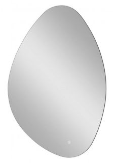 Зеркало с подсветкой Continent Alma ЗЛП613 с сенсорным выключателем 70см